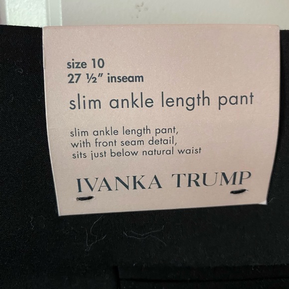 🛑 brand new ankle length pants ivanka trump. Size 10. Rare find - Picture 11 of 16